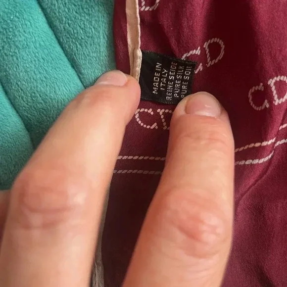 Christian Dior twilly scarf vintage classic design - Picture 3 of 7